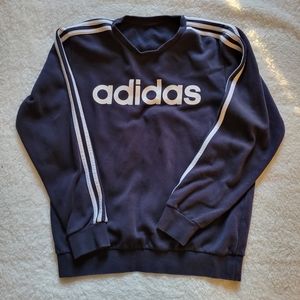 Men's Medium Adidas Navy Blue Crewneck Sweatshirt